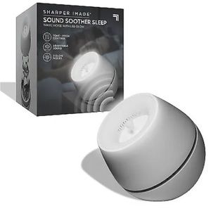 Sharper Image Sound Soother Wind White Noise with LED